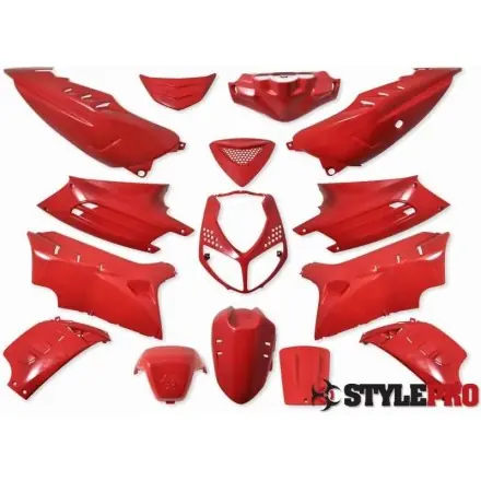 Verkleidungskit 15 Teile Vinculexx Scuderia rot - Peugeot Speedfight 2 Günstig