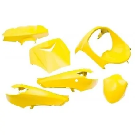 Verkleidungskit Vinculexx 6 Teile Gelb Heißes Angebot