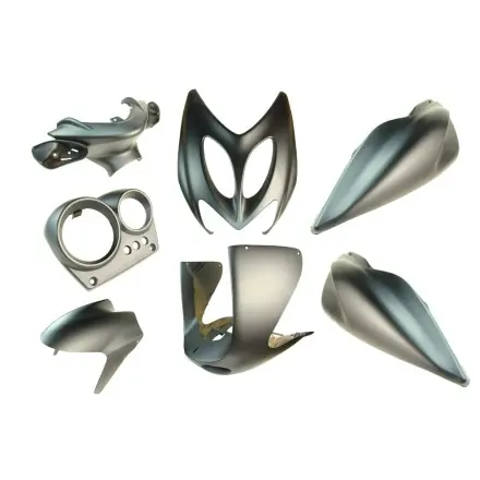 Verkleidungskit 9 Teile Vinculexx Stealth Black Matt Aerox - Nitro Abverkauf