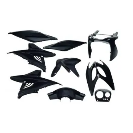 Verkleidungskit 9 Teile Vinculexx schwarz metallic - Aerox - Nitro Direkt Vom Hersteller