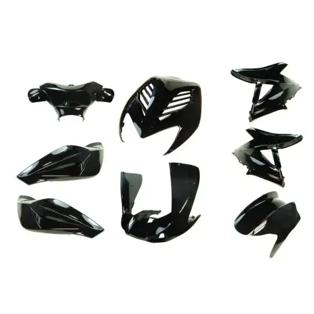 Verkleidungskit 8 Teile Vinculexx Magic Black metallic - Aerox - Nitro Sonderangebot