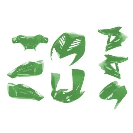 Verkleidungskit 8 Teile Vinculexx Jaguar grün metallic - Yamaha Aerox - Nitro Preisreduziert