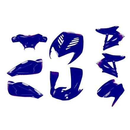 Verkleidungskit 8 Teile Vinculexx blau metallic - Yamaha Aerox - Nitro Garantierte Lieferung