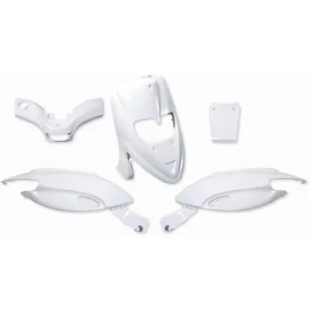 Billig Verkleidungskit 7 Teile Vinculexx Weiss Perlmutt Gilera Stalker