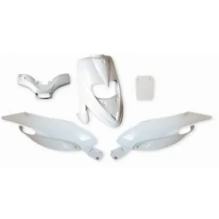 Saisonangebot Verkleidungskit 7 Teile Vinculexx Weiss Metallic Gilera Stalker
