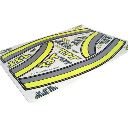 TJT Aufkleberset 50x35 cm 22 Sticker Preis Gesenkt