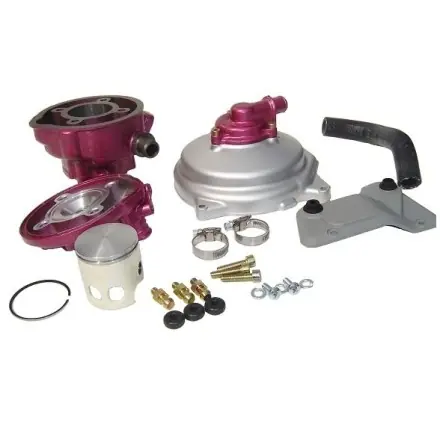 Günstig UmbausatzDue Plus 70 ccm luft auf wassergekühlte Motoren - Minarelli - Aprilia SR 50 - Mach G - Jog - Ovetto