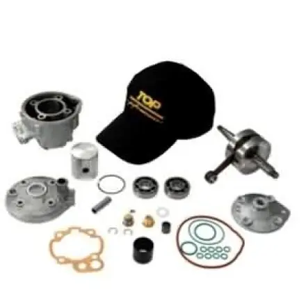 Zylinder Top Perf. Due Plus Kit 85 ccm mit Kurbelwelle AM6 Motor- RS50 - Beta RR - CPI SMX - SX - Trigger - Peugeot XR - Rieju - Yamaha DT - TZR Markenware