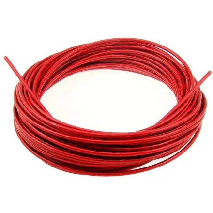 Expressversand Gaszug Hülle Tunr Lazer rot 1m- Bowdenzug aussen