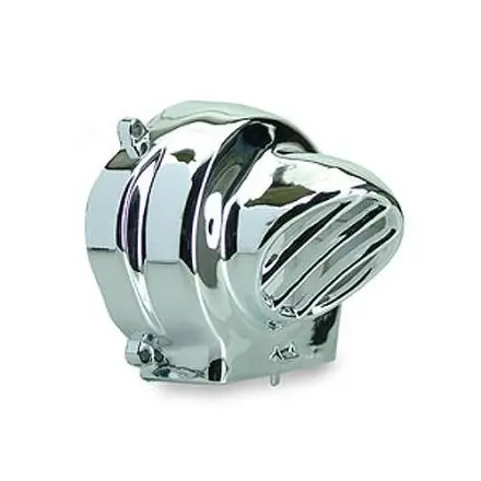 Gebläsegehäuse Motorlüftung chrom Piaggio - TPH - Strorm - Stalker - NRG - Zip - ET2 - Vespa LX - S Top-Preis