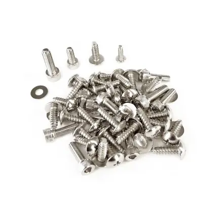 Dekoschrauben Set Verkleidung Chrom Nitro - Aerox Markenware