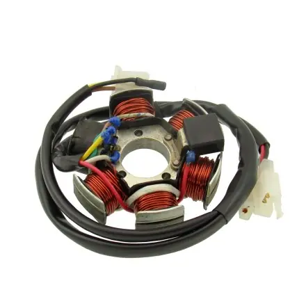 Zündgrundplatte - Ankerplatte für Ducati Zündanlagen - Minarelli Motoren - Benelli 491 - K2 - Naked - Pepe - Malaguti F10 - F12 - F15 - Neue Ware