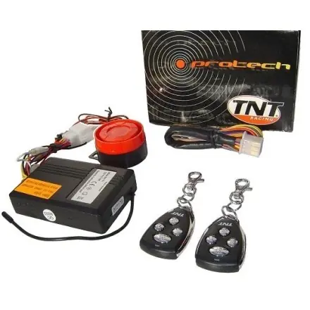 Sonderaktion Alarmanlage TNT mit Sirene und Funkfernbedienung