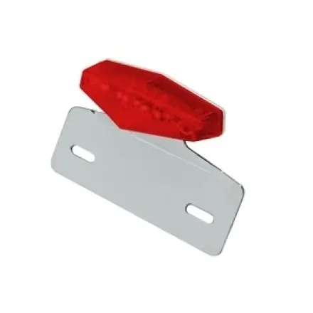 Rücklicht Rot LED mit Nummernschildhalter (E-Pass) Neuheit