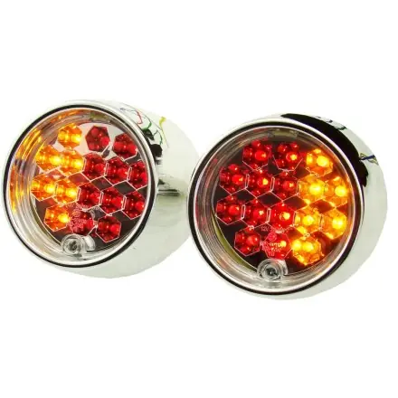 Super-Preis Klarglasrücklicht Lexus LED mit Blinker TNT (ABE) Aprilia SR 50