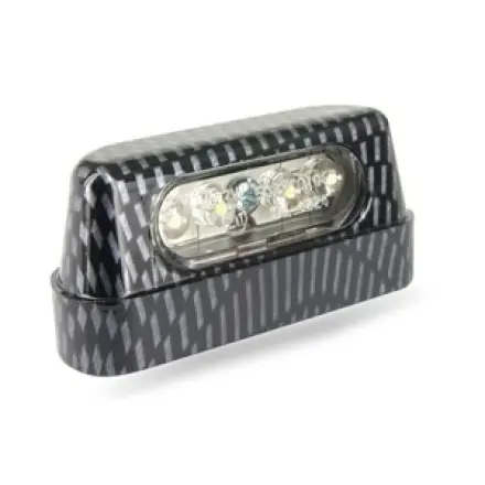 Kennzeichenbeleuchtung TNT LED Carbon Design (E-Pass) Highlight