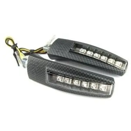 Blinker LED Quality Viper Carbon Design (stvo Zulässig) Sichere Zahlung