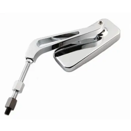 Heißes Angebot Spiegel CNC chrom links - Gewinde 8 mm