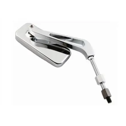 Sonderangebot Spiegel CNC chrom rechts - Gewinde 8 mm