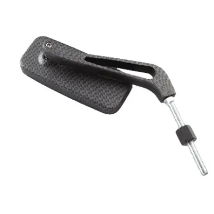 Knallerangebot Spiegel "racing" Aluminium Carbon Design rechts