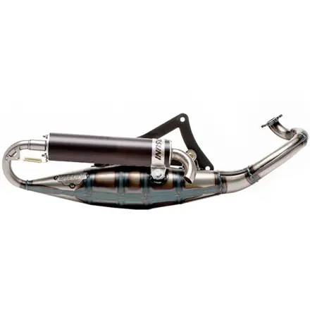 Auspuff Yasuni Scooter R - Alu black-Enddämpfer - Jetforce - Ludix - Speedfight 3 wasser - Derbi - ABE Sofort Bestellen