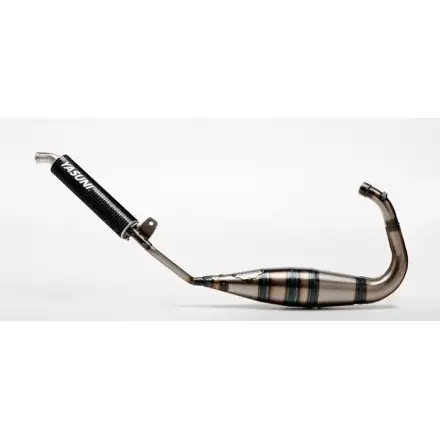 Nur Für Kurze Zeit Auspuff Yasuni SPR 3 Schwarz Carbon (E-Pass)- Derbi Senda - Bultaco Astro - Lobito - Gilera GSM - Zulu - Gilera RCR - SMT