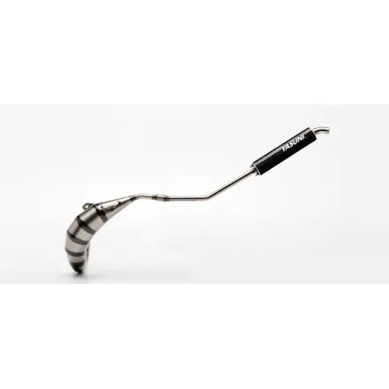 Auspuff Yasuni Cross HM Schwarz Carbon (E-Pass) - Senda bis 2005 - Bultaco Astro - Lobito - Gilera RCR - STM Top-Preis