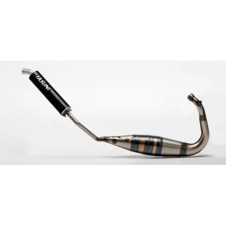 Geprüft Auspuff Yasuni Spr 3 Schwarz Carbon (E-Pass) - Beta RR - Rieju MRX - RR - SMX - Spike