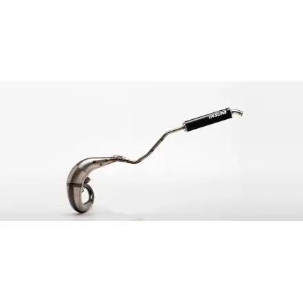 Nur Heute Auspuff Yasuni Cross ML Schwarz Carbon E-Pass - Aprilia SX - Senda - Rieju RR - SMX - Yamaha DT