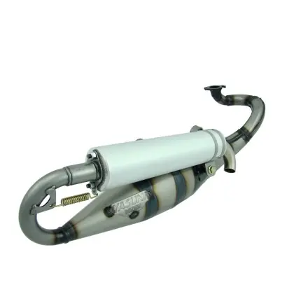 Sonderangebot Auspuff Yasuni Scooter R/07 AluABE - Minarelli Motor - ABE - Aerox - Nitro - Ovetto - Jog - Mach G - F12 - F15 - SR50