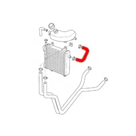 Zertifiziert Kühlwasserschlauch Ausleichsbehälter links - Aerox - Nitro