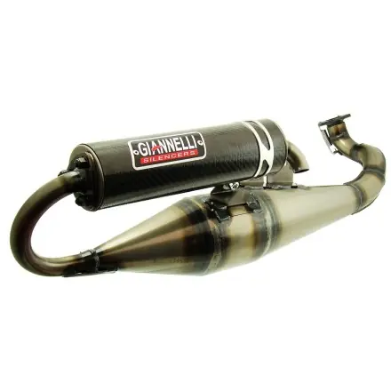 Auspuff Giannelli Shot V4 (ABE) - Minarelli liegend - Aerox - Nitro - SR50 - Beta Arc - Mach G - Ovetto - F12 - F15 Jetzt Kaufen