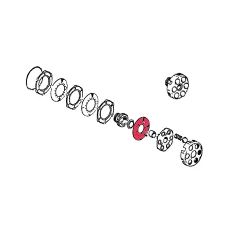 Kupplungsstahllamelle Vespa 125 - 150 - Cosa - GL - PX 80 - 125 - Sprint - Super - TS Beliebt