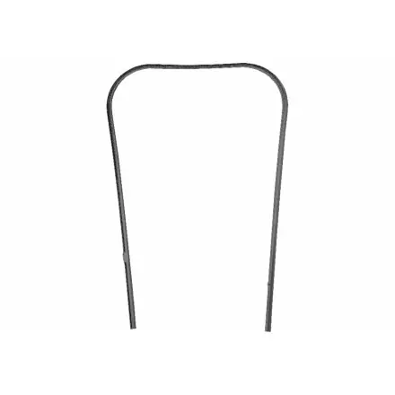 Super-Preis Schlitzrohr Kantenprofil Beinschild schwarz - PX 80 - 125 - 150 - 200