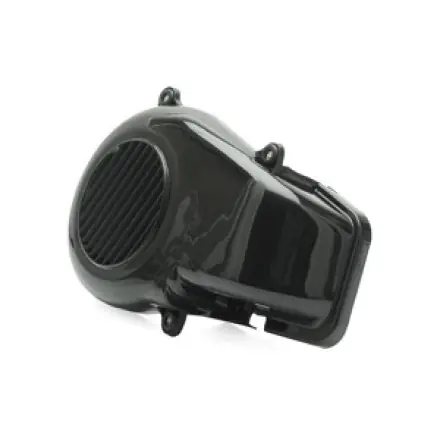 Gebläsegehäuse schwarz - Minarelli stehend - Booster - Stunt - Slider Neu