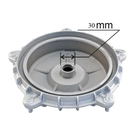 Jetzt Kaufen Bremstrommel hinten Dichtringsitz 30 mm - Vespa PX 80 - 200 - Rally - Sprint