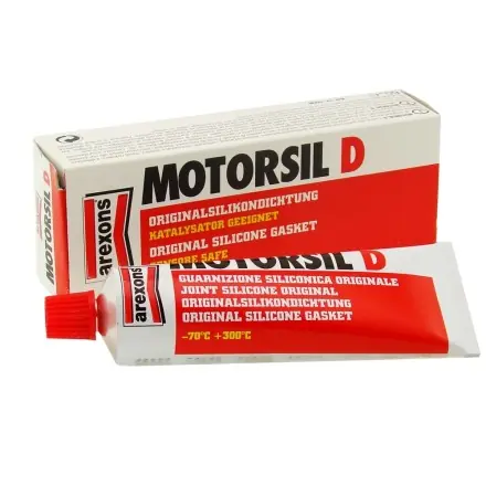 Dichtung Silikon Motorsil D rot 60g-70 bis +300 -GRAD- Grad Celsius Expressversand