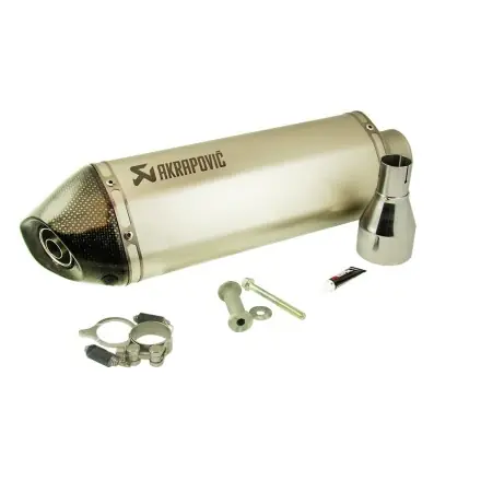 Bestseller Auspuff Akrapovic Slip-on Line Race (E-Pass) - Honda SH 300i