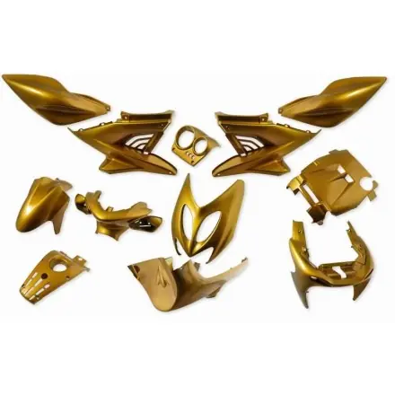 Verkleidungskit 12 Teile Vinculexx gelbgold metallic - Yamaha Aerox - Nitro Solange Der Vorrat Reicht