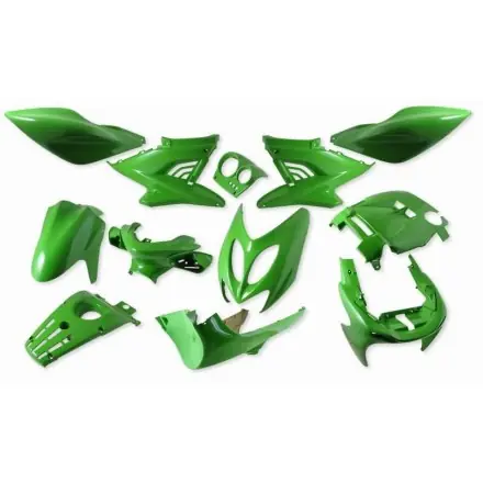 Verkleidungskit 12 Teile Vinculexx Kawa grün - Yamaha Aerox - Nitro Günstig