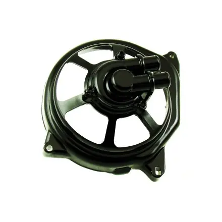 Lichtmaschinendeckel mit Wasserpumpe schwarz Extrem offen - Minarelli - Aerox - Nitro - Jog - Mach G - SR50 - F12 - F15 Sofort Bestellen