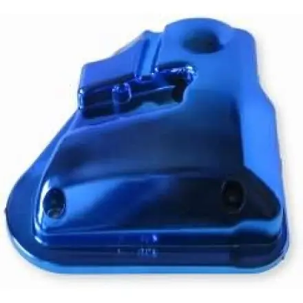 Luftfilterabdeckung TNT blau elox - Minarelli - Aerox - Nitro - Jog - Ovetto - Neos - Mach G Abverkauf