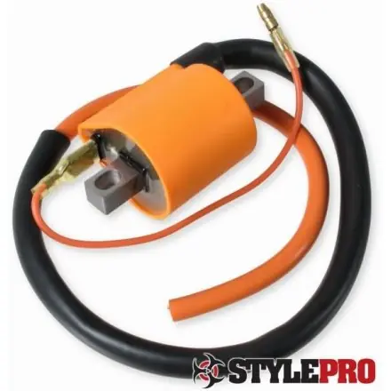 Zündspule mit Zündkabel Racing 31.000 Volt - Minarelli - Aerox - Nitro - Booster - Ovetto - Neos - Jog - Mach G - SR 50 - F12 - F15 Heißes Angebot