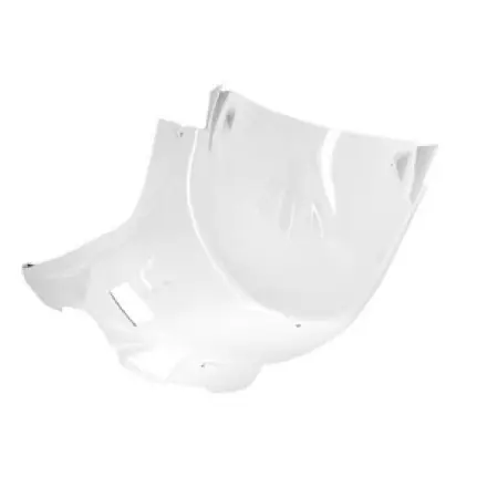 Neuheit Karosserieteil Unterboden hinter Vorderrad weiss - Aerox - Nitro - bis Bj 2013