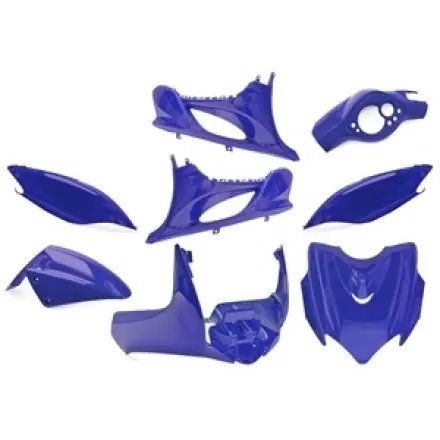 Bestseller Verkleidungskit8 Teile blau metallic - Mach G - Jog RR