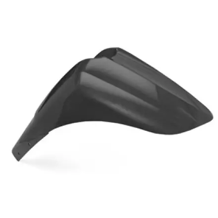 Zertifiziert Karosserieteil Schutzblech vorn Schwarz Metallic