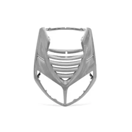 Neu Karosserieteil Frontmaske Silbergrau Metallic