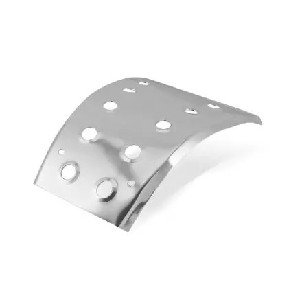 Unterbodenschutz TNT Alu chrom - Aprilia RX - SX - Beta Enduro - CPI SM - SMX - Peugeot XP - Rieju SM - RR - Yamaha DT Billig