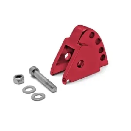 Höherlegungssatz rot eloxiert Minarelli stehend- Booster - BWs - Stunt - Slider Neue Kollektion