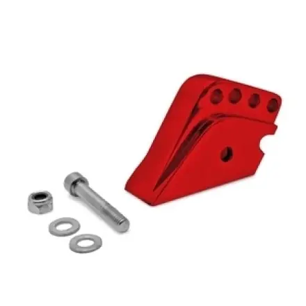 Online Kaufen Höherlegungssatzrot eloxiert - Peugeot stehend- Speedfight - Trekker - Vivacity - Buxy - Looxor